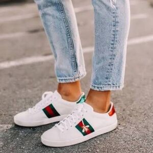 GUCCI New Ace Bee Sneakers